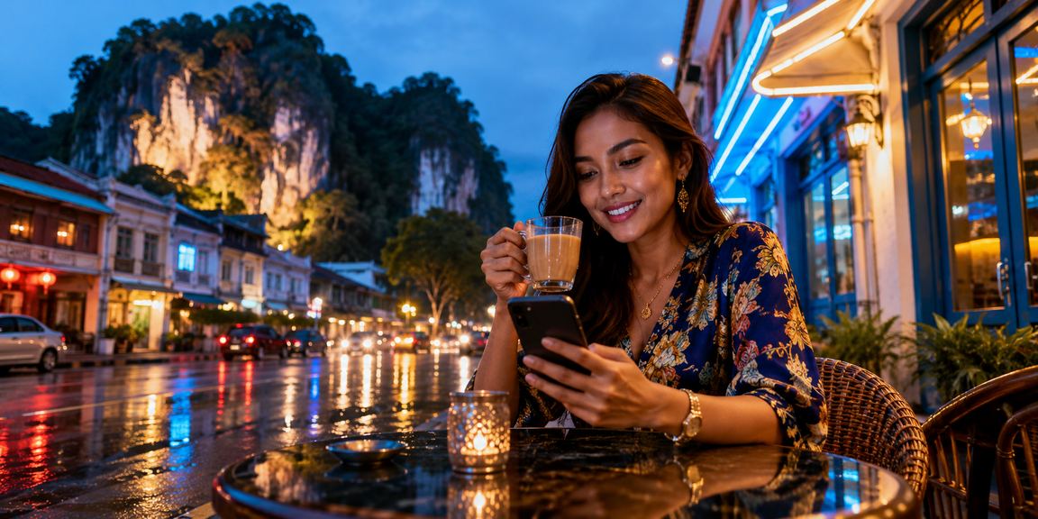 Pengguna baru dari Ipoh mendaftar dan menerima bonus selamat datang untuk pertaruhan esport