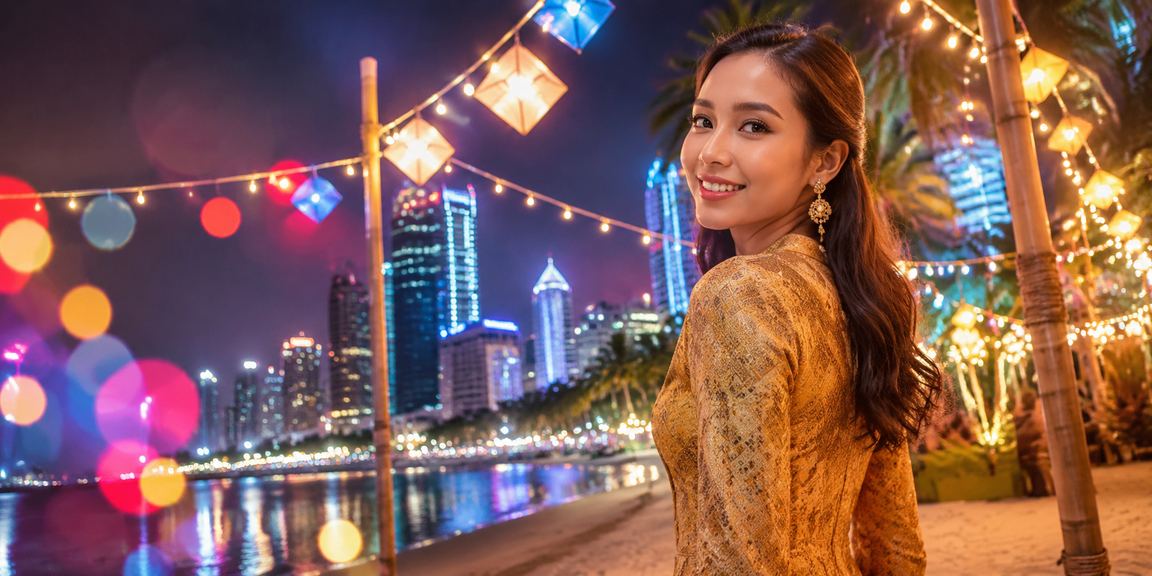 Suasana hiburan kasino poker sempena perayaan di Petaling Jaya