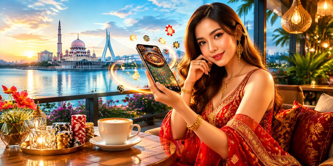 Pengguna mengakses aplikasi pertaruhan esport di Putrajaya melalui telefon bimbit