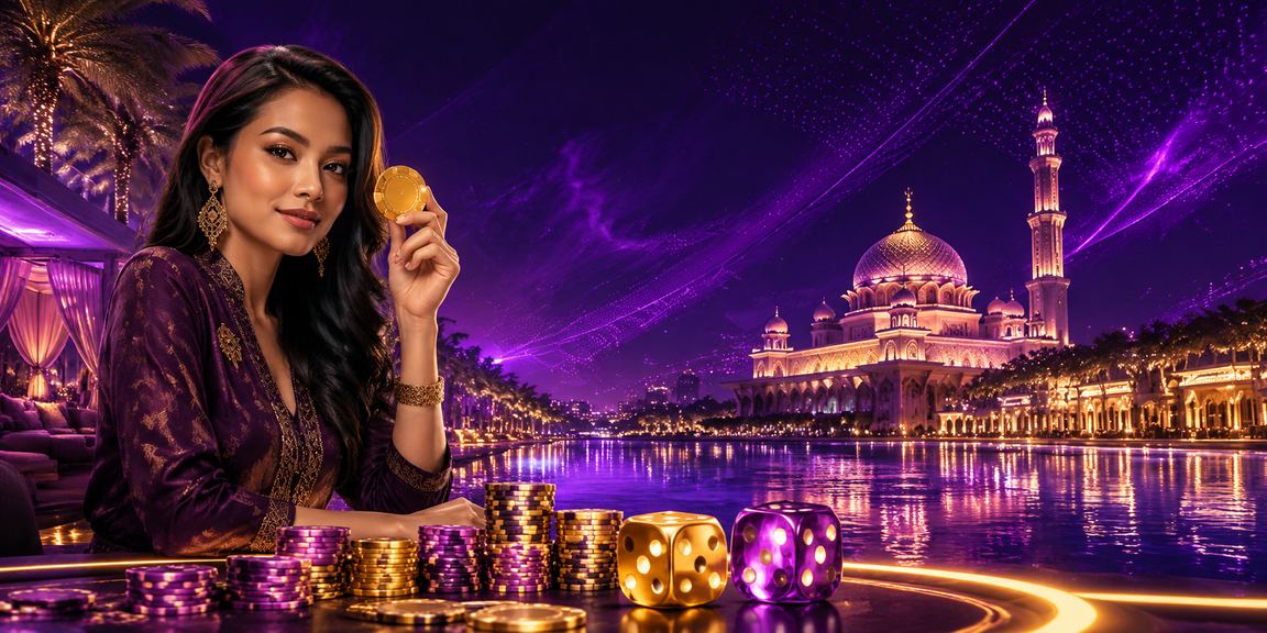 Pemain menikmati permainan dadu dan slot kasino dalam talian bergaya Malaysia di Putrajaya